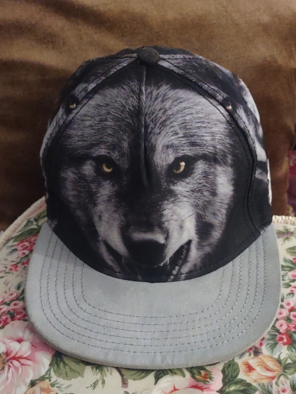 Cayler & Sons_Wolf Printed Snapback Cap
